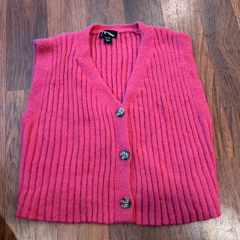 3/$12 Art Class Ribbed Sweater Vest (6/6X)